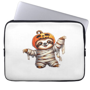 Sloth Mummy Halloween Classic T-Shirt Laptop Sleeve