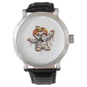 Sloth Mummy Halloween Classic T-Shirt Watch