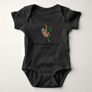 Sloth Nap Baby Romper Baby Bodysuit