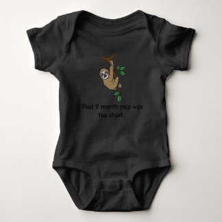 Sloth Nap Baby Romper Baby Bodysuit