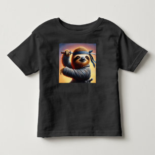 Sloth Ninja Toddler T-Shirt