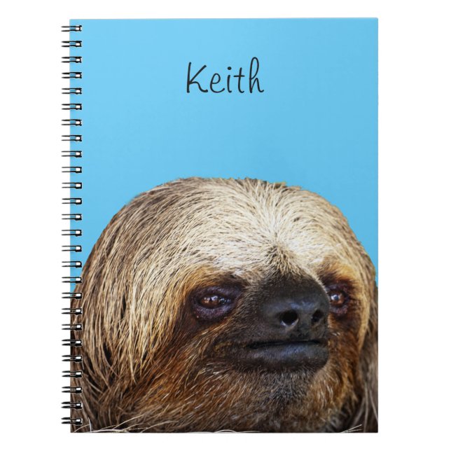 Sloth Notebook (Front)