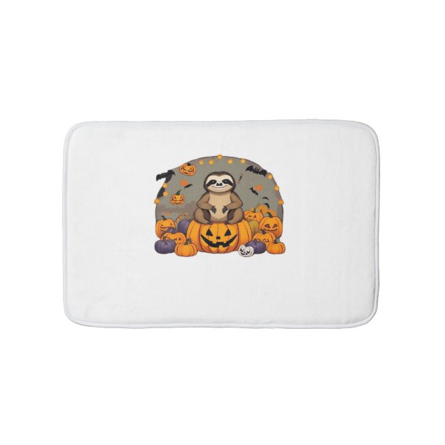 Sloth-o-ween Classic T-Shirt Bath Mat (Front)