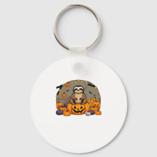 Sloth-o-ween Classic T-Shirt Key Ring