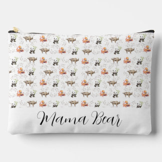Sloth Octopus Panda Party  Accessory Pouch