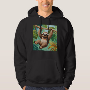 Sloth on a Tree Hoodie