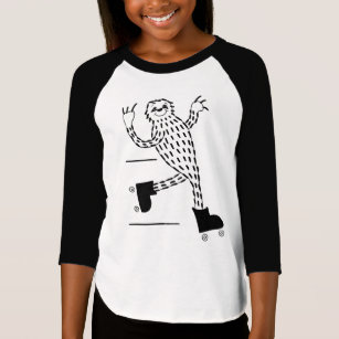 Sloth on Roller Skates T-Shirt
