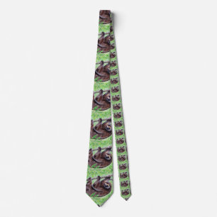 Sloth Painting Tie