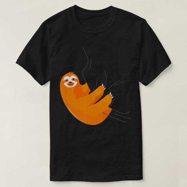 Sloth pajamas sleepwear nightgown sloth gift  T-Shirt (Design Front)