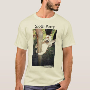 Sloth party shirt