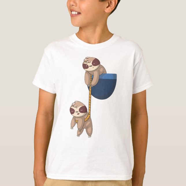 Sloth Pocket T-Shirt (Front)