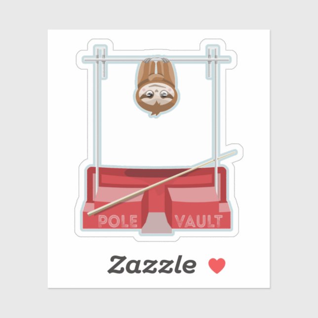 Sloth Pole Vaulting Sports Day (Sheet)