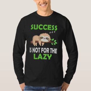 Sloth Pyjamas Nightgown Sleep Pajama T-Shirt