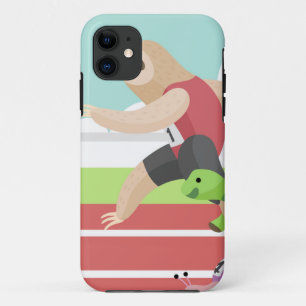 sloth race iPhone 11 case