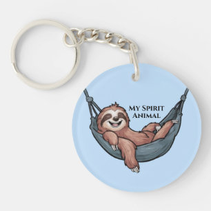 Sloth Relaxing Key Ring