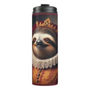 Sloth Renaissance King Thermal Tumbler