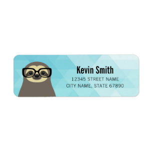 Sloth Return Address Labels