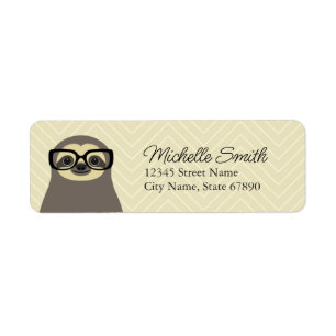 Sloth Return Address Labels
