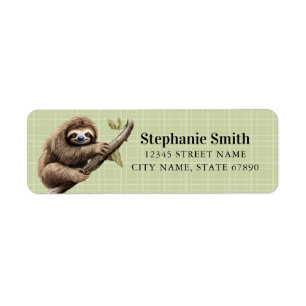 Sloth Return Address Labels