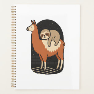 Sloth Riding Llama Planner