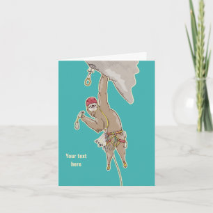 Sloth Rock Climber Trad gear Card