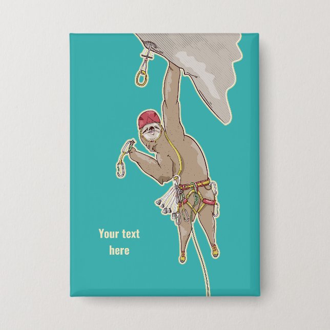 Sloth rock climbing (Front)