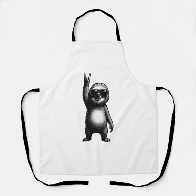 Sloth Rocking Dance Apron (Front)