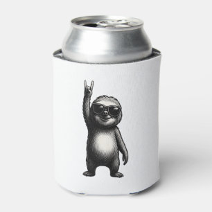Sloth Rocking Dance Can Cooler