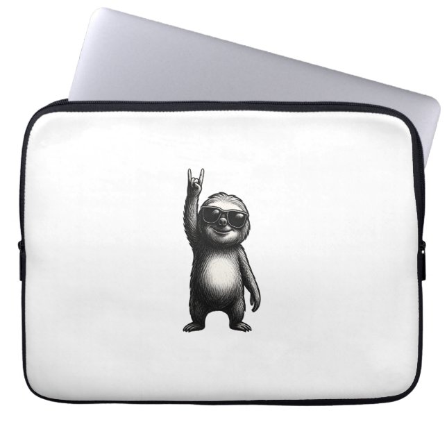 Sloth Rocking Dance Laptop Sleeve (Front)