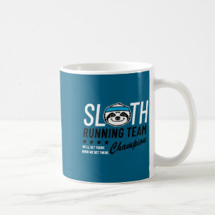 Sloth Running Team Chamon Coffee Mug