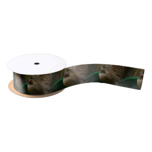Sloth Satin Ribbon