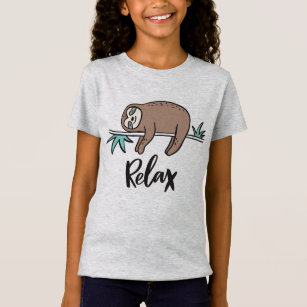 Sloth Says Relax T-Shirt