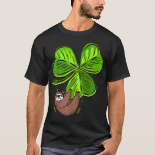 Sloth Shamrock St T-Shirt