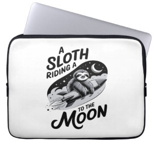Sloth Shirt Animals Autumn Pumpkin Laptop Sleeve