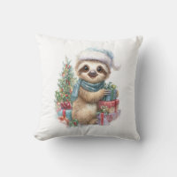 Sloth Shirt Safari Christmas Santa