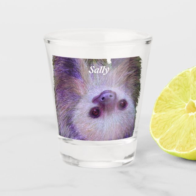 Sloth Shot Glass (Front)