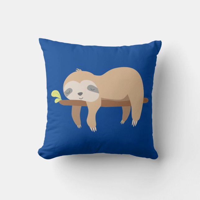 sloth sleeping cushion (Front)