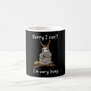 Sloth Sleeping Lazy Sloths Animal Funny Gift Idea Coffee Mug