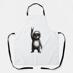 Sloth Slotherine Halloween Apron