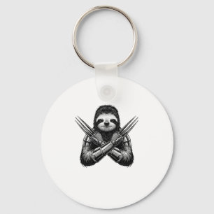 Sloth Slotherine Halloween Key Ring