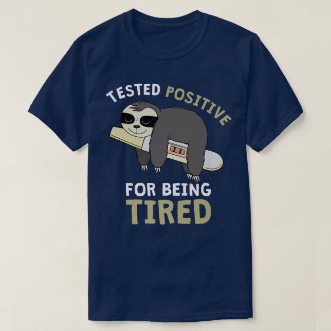 Sloth Slumber Party Sleepover Napping Sleepwear Sl T-Shirt (Design Front)