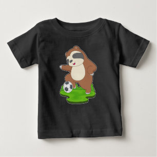 Sloth Soccer player Soccer Baby T-Shirt