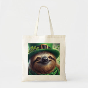 Sloth St Paddys Day Tote Bag