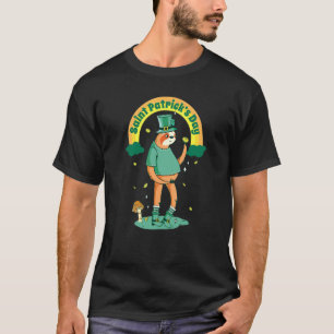 Sloth St Puffy's Day     Patrick Day Gnomes And Sh T-Shirt