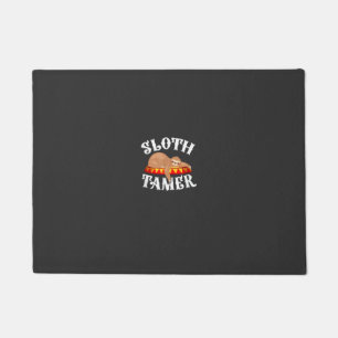 Sloth Tamer Circus Carnival Costume Lazy Sloths T- Doormat