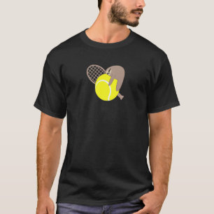 Sloth Tennis Cute Animal Sports T-Shirt