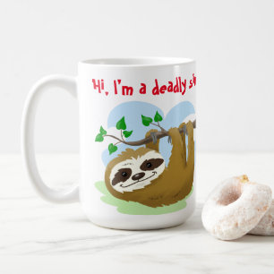 Sloth: The Cutest Deadly Sin Coffee Mug