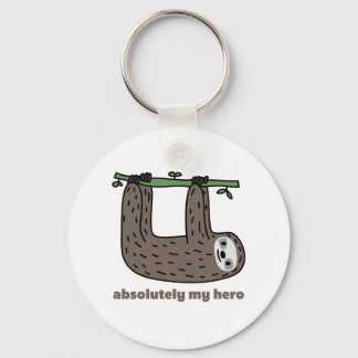 Sloth the Hero Key Ring