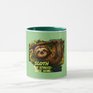 Sloth the Stress, Free Soul Mug