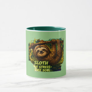 Sloth the Stress, Free Soul Mug